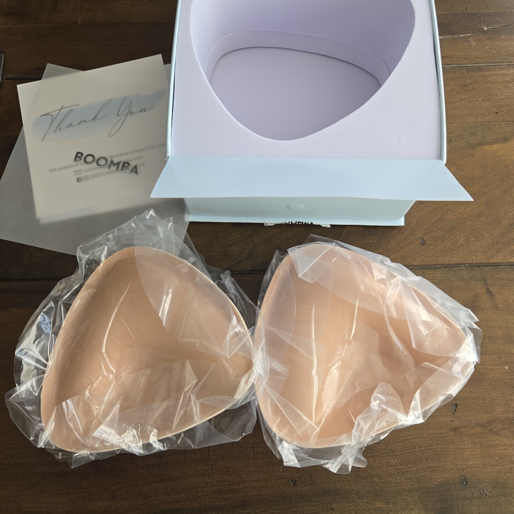 BOOMBA Silicone Bra Inserts - Nude